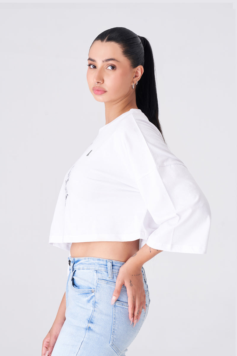 Women Long Sleeve Crop Top T-Shirts - Image 8