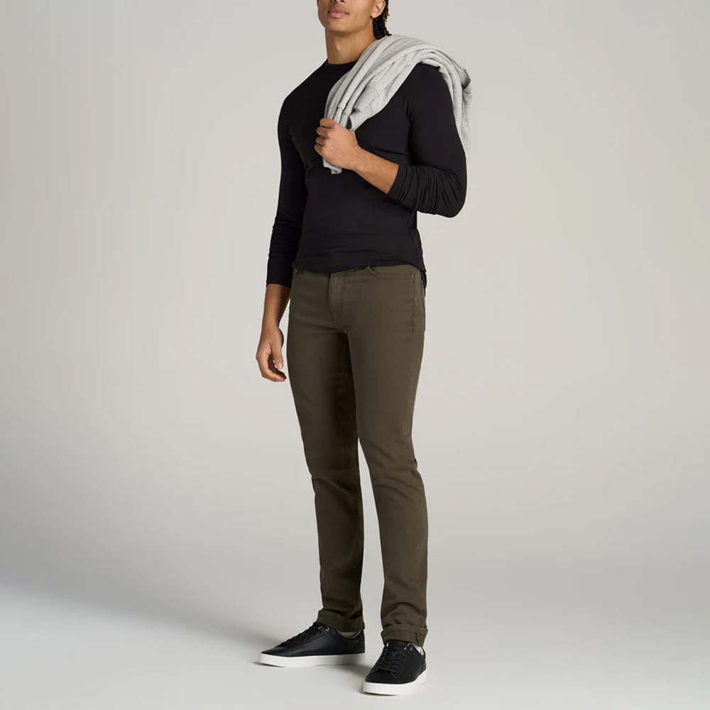 Men Muscle Fit Long Sleeve Tee