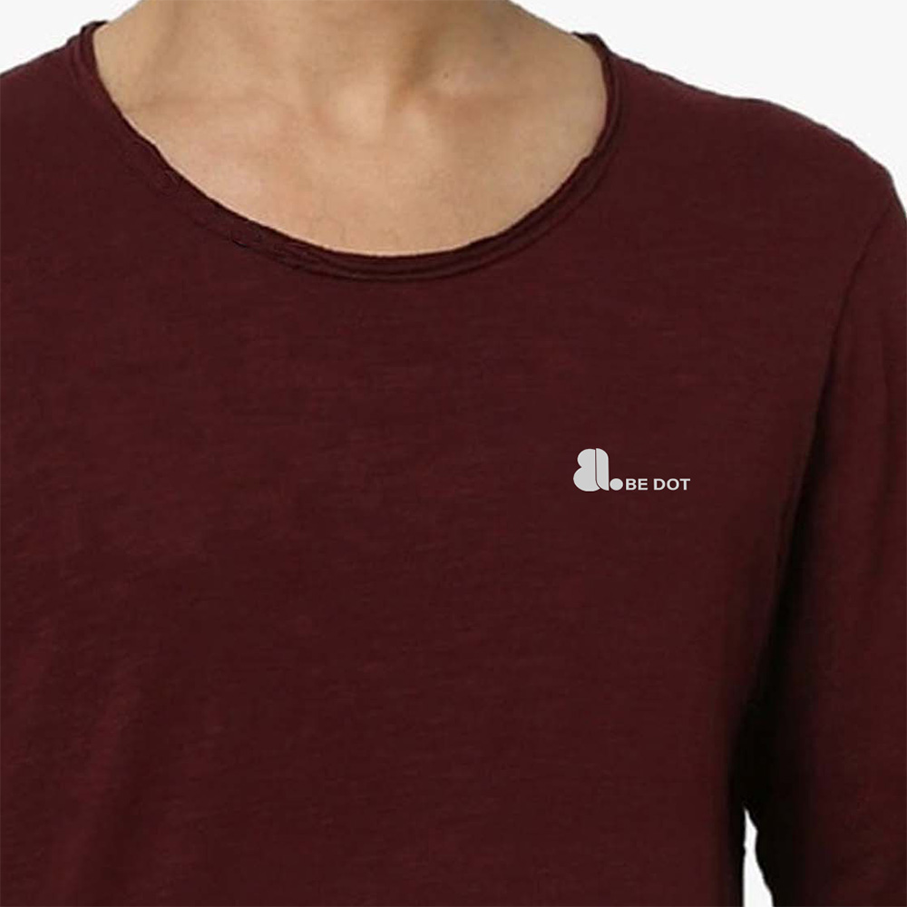 Men Scoop Neck Long Sleeve Tee - Image 3