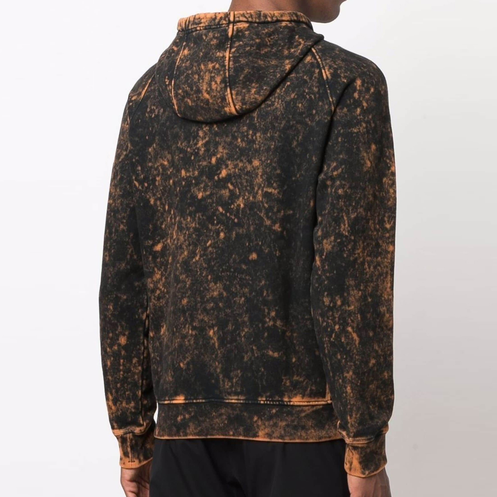 Acid Wash Pullover Hoodie Men - Image 4