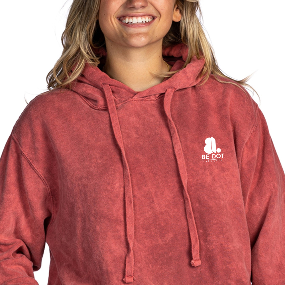 Acid Wash Pullover Hoodie Women