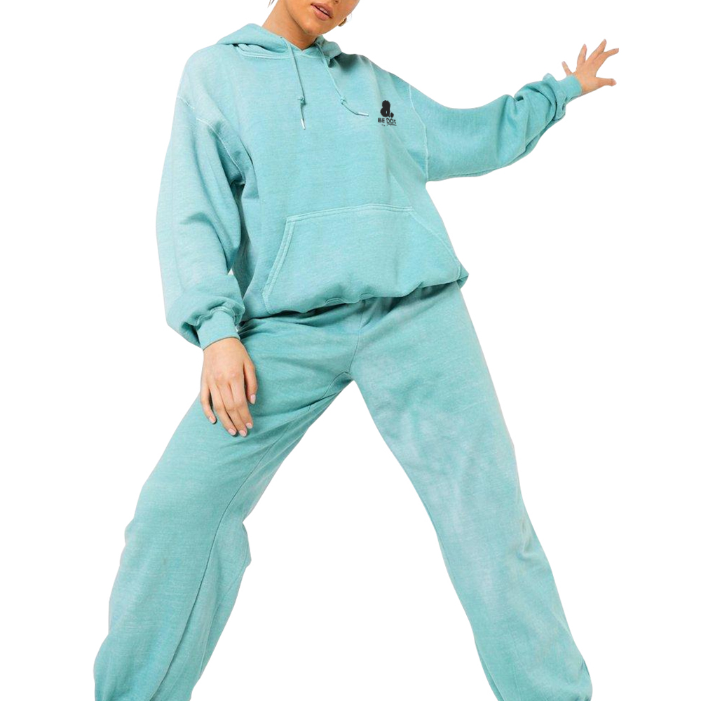 Acid Wash Pullover Hoodie Women