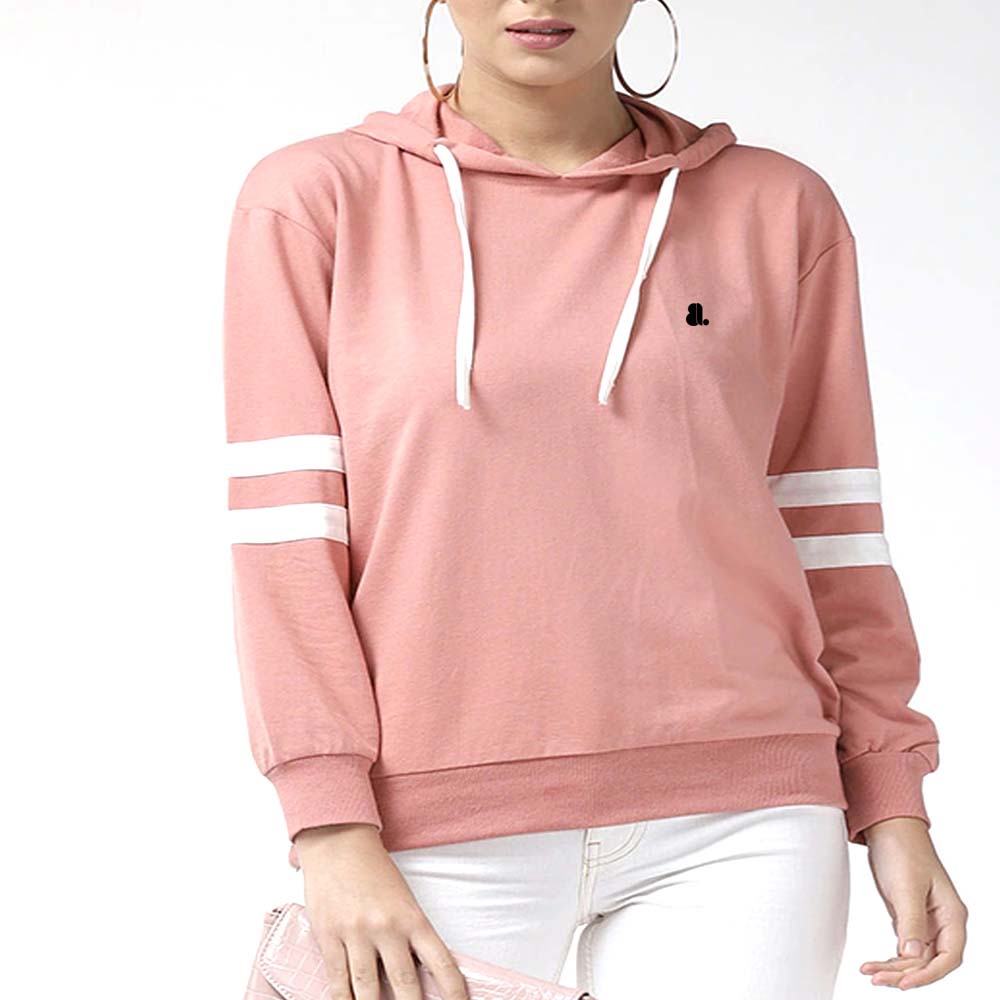 Blok Pull Over Hoodie Women
