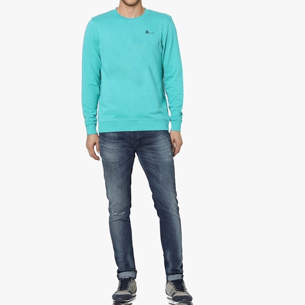 Men Plain Sweat Shirt