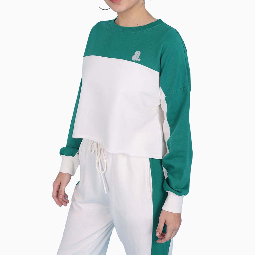 Women Block Sweatshirt - Image 4