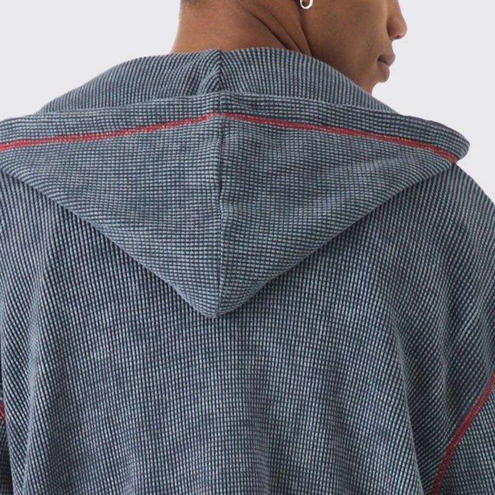 Acid Wash Zipper Track Suit Men - Image 4