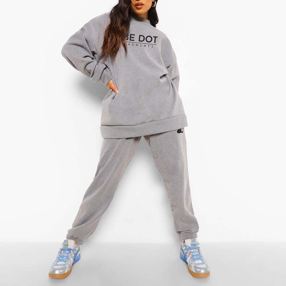 Acid Wash Pull Over Track Suit Women - Image 3