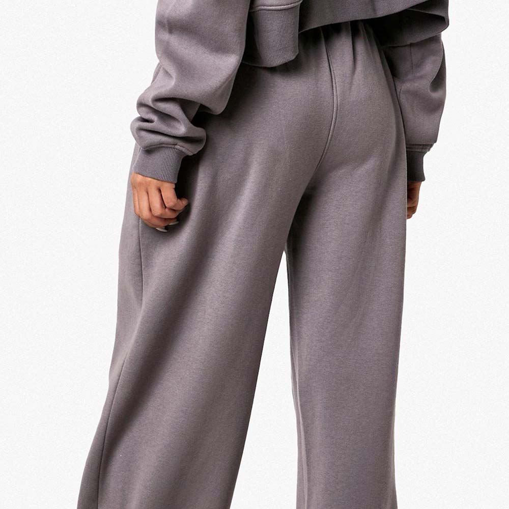 Acid Wash Zipper Track Suite Women - Image 5