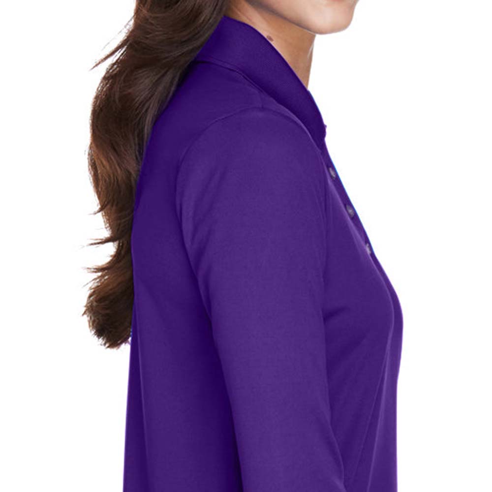 Women Long Placket Sleeve T-Shirt - Image 4