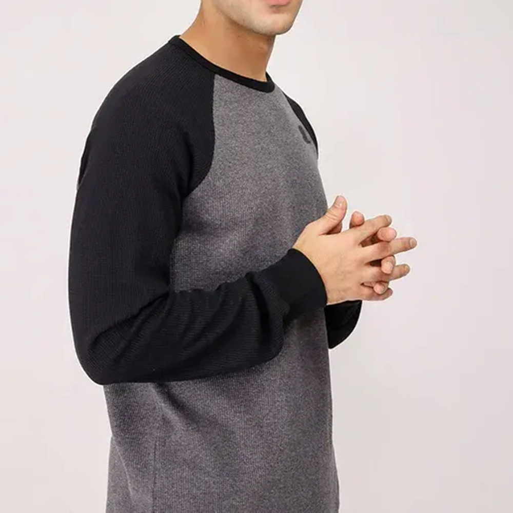 Men Raglan Long Sleeve Tee - Image 3