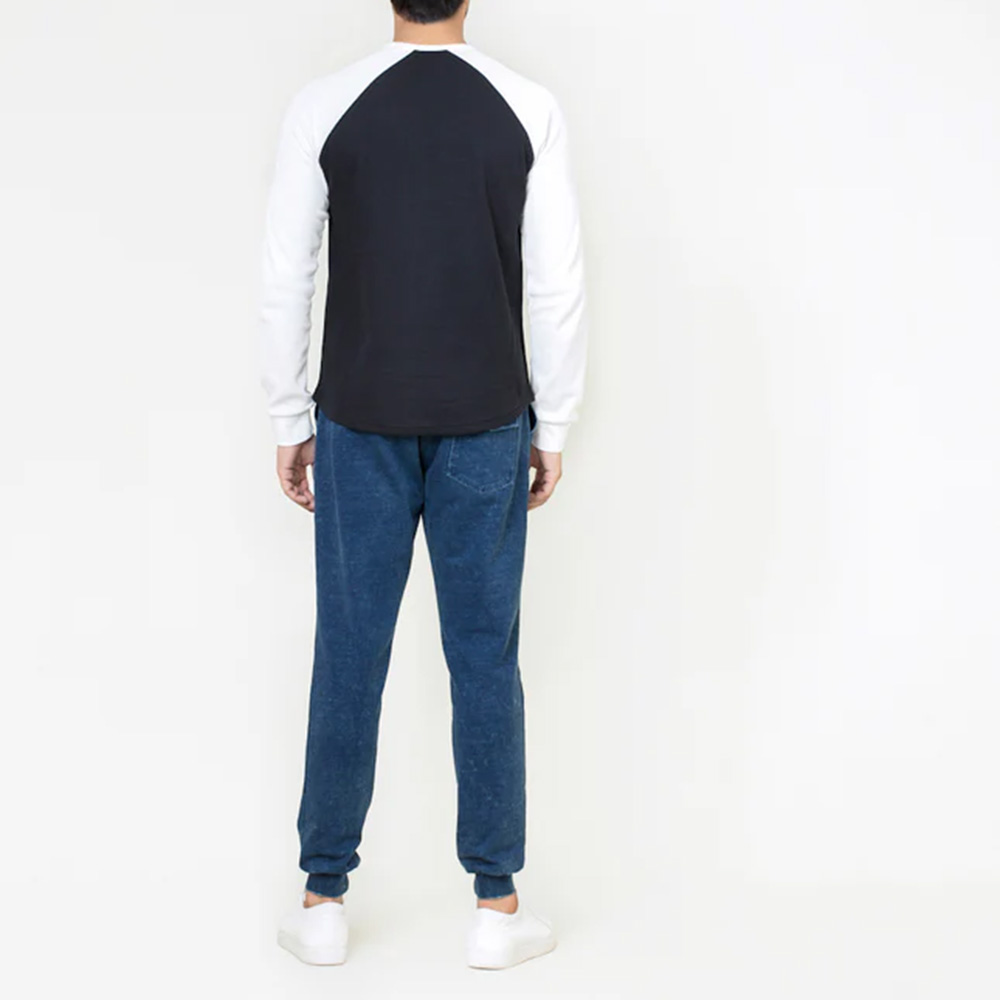 Men Raglan Long Sleeve Tee - Image 4