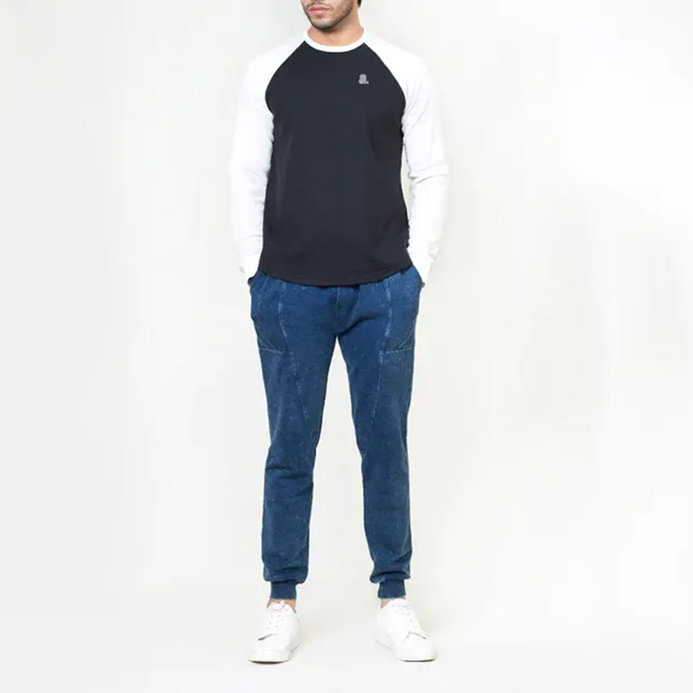 Men Raglan Long Sleeve Tee - Image 5