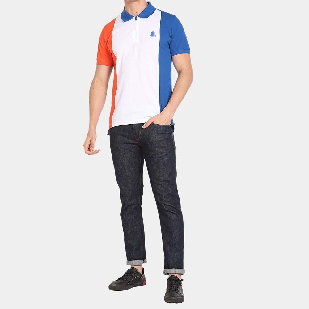 Men Block Polo - Image 5