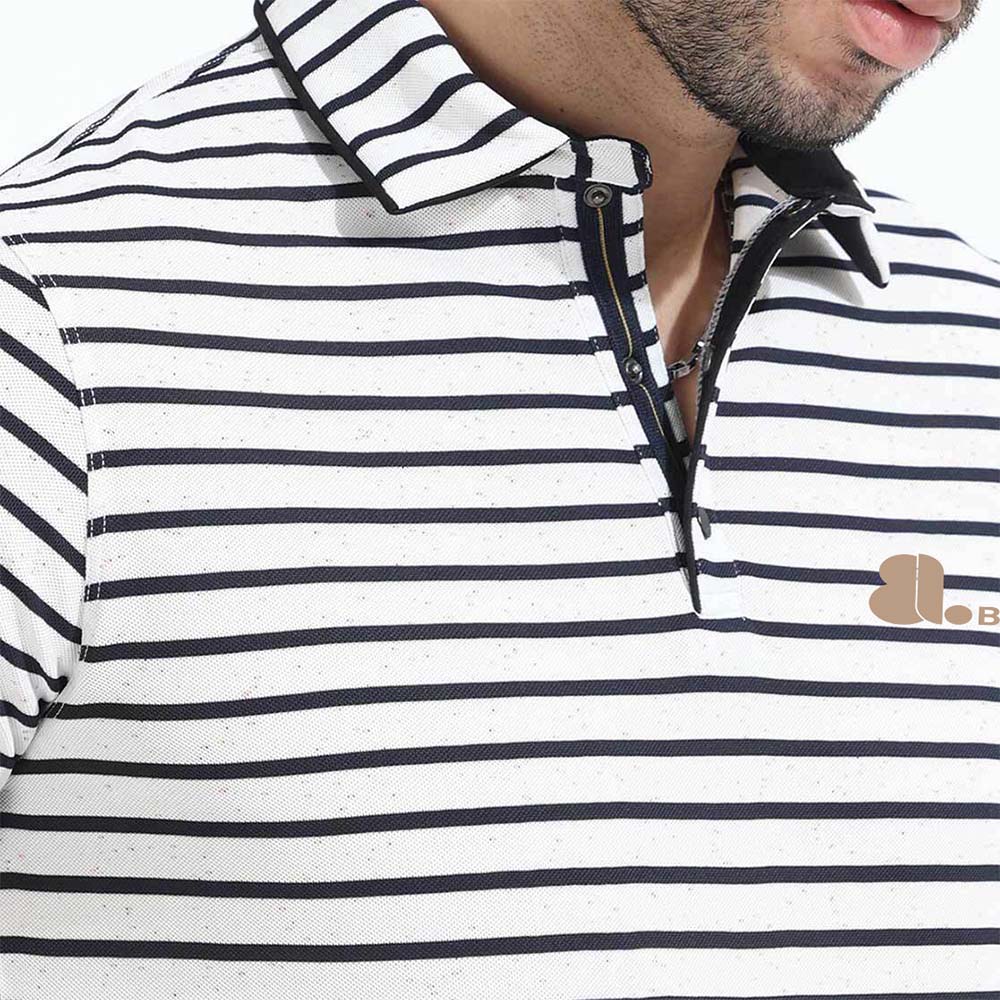 Men Graphic Polo Shirt - Image 5