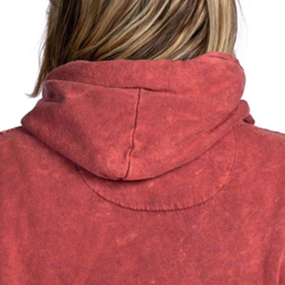 Acid Wash Pullover Hoodie Women - Image 6