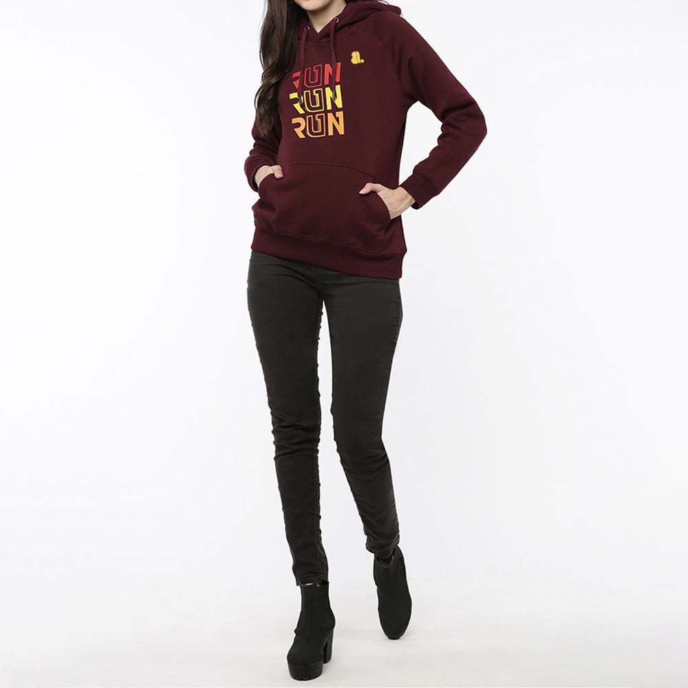 Printed Graphic Hoodie Women
