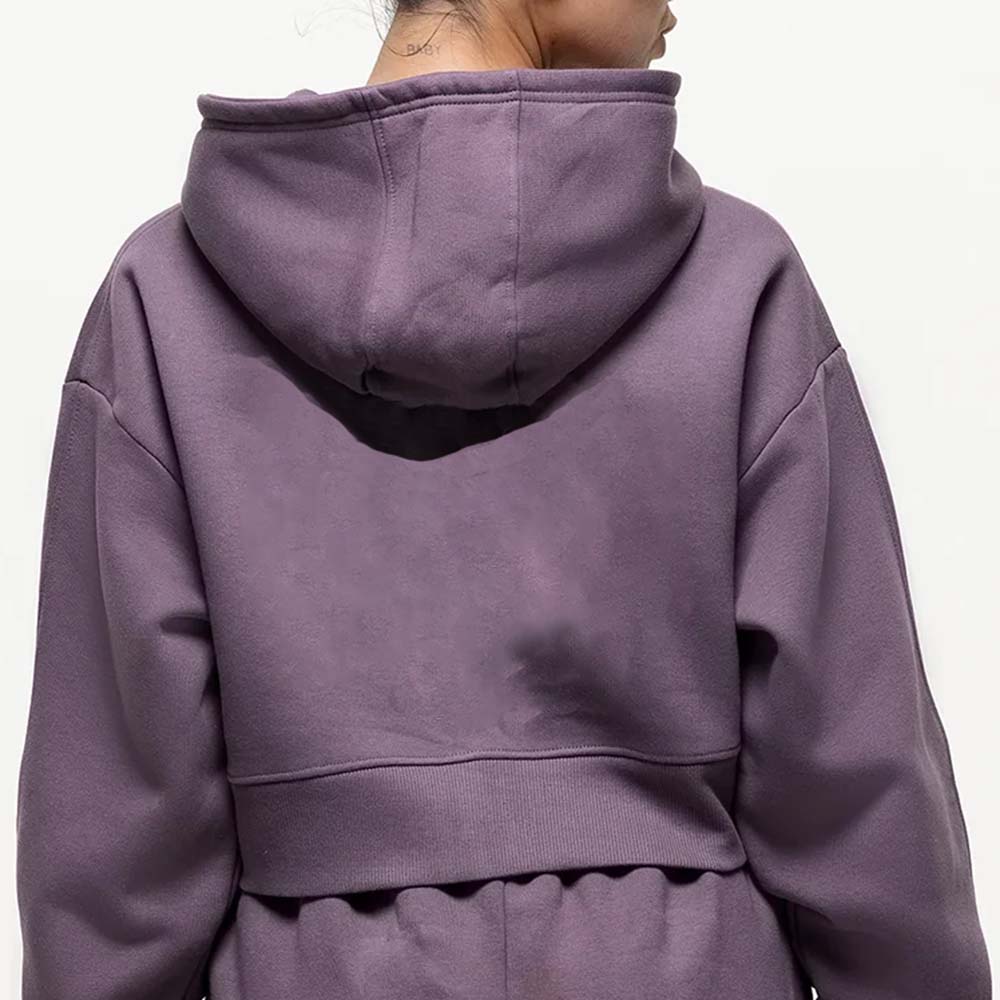 Single Color Zipper Track Suit Wome - Image 5