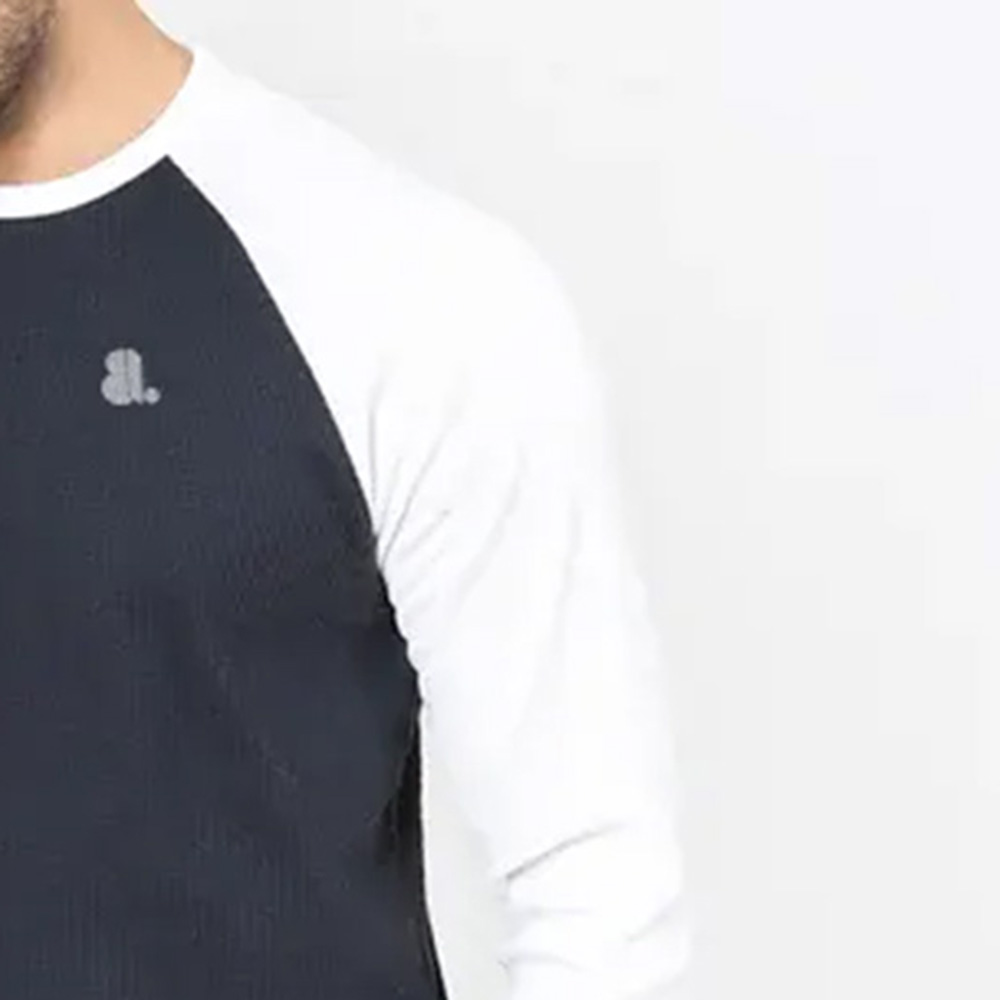 Men Raglan Long Sleeve Tee - Image 6