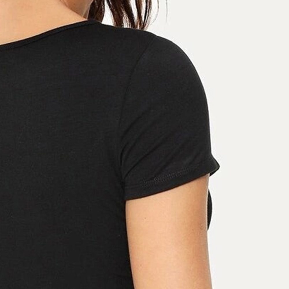 Women Cut Out Tank Top - Image 4