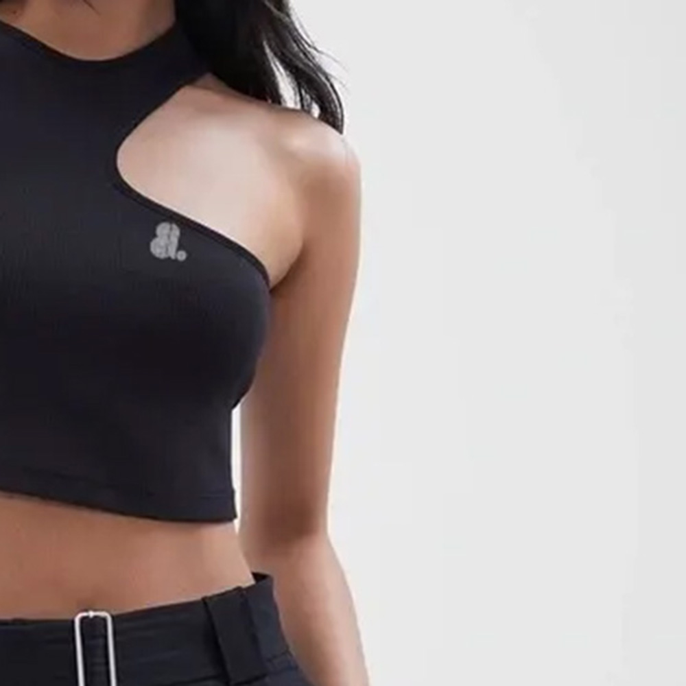 Women Cut Out Tank Top - Image 4