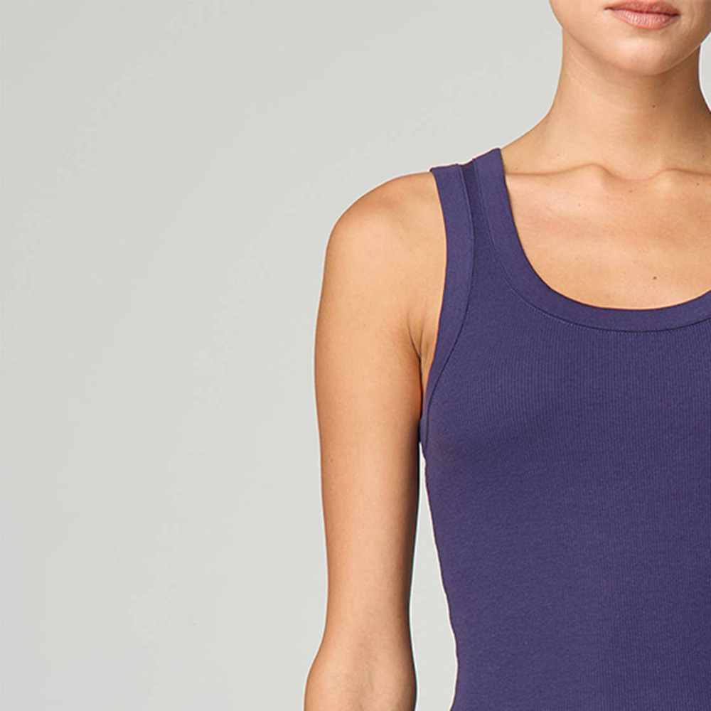 Women Ribbed Tank Top - Image 4
