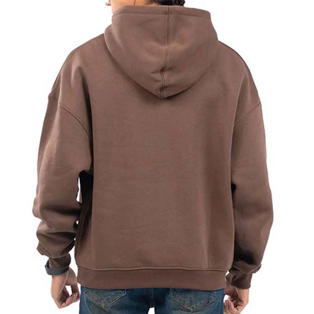 Single Color Pull Over Hoodie Men - Image 6