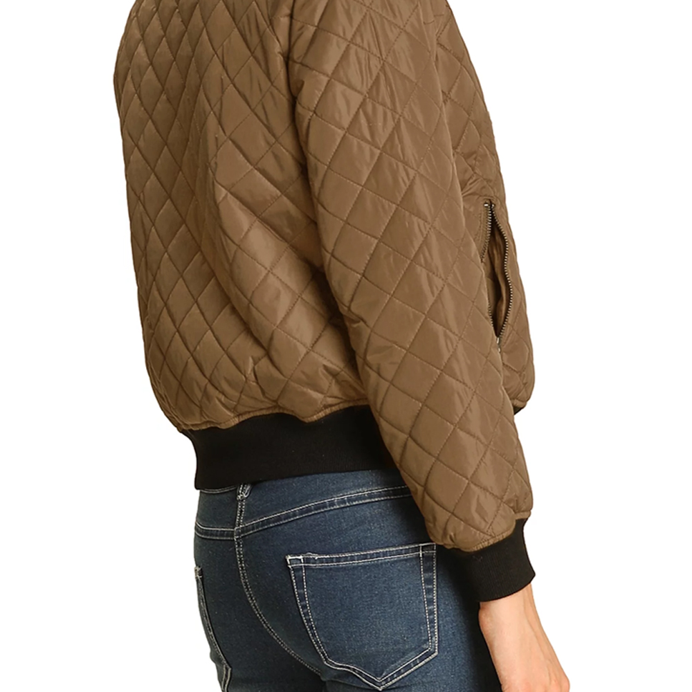 Women Bomber Jacket - Image 6