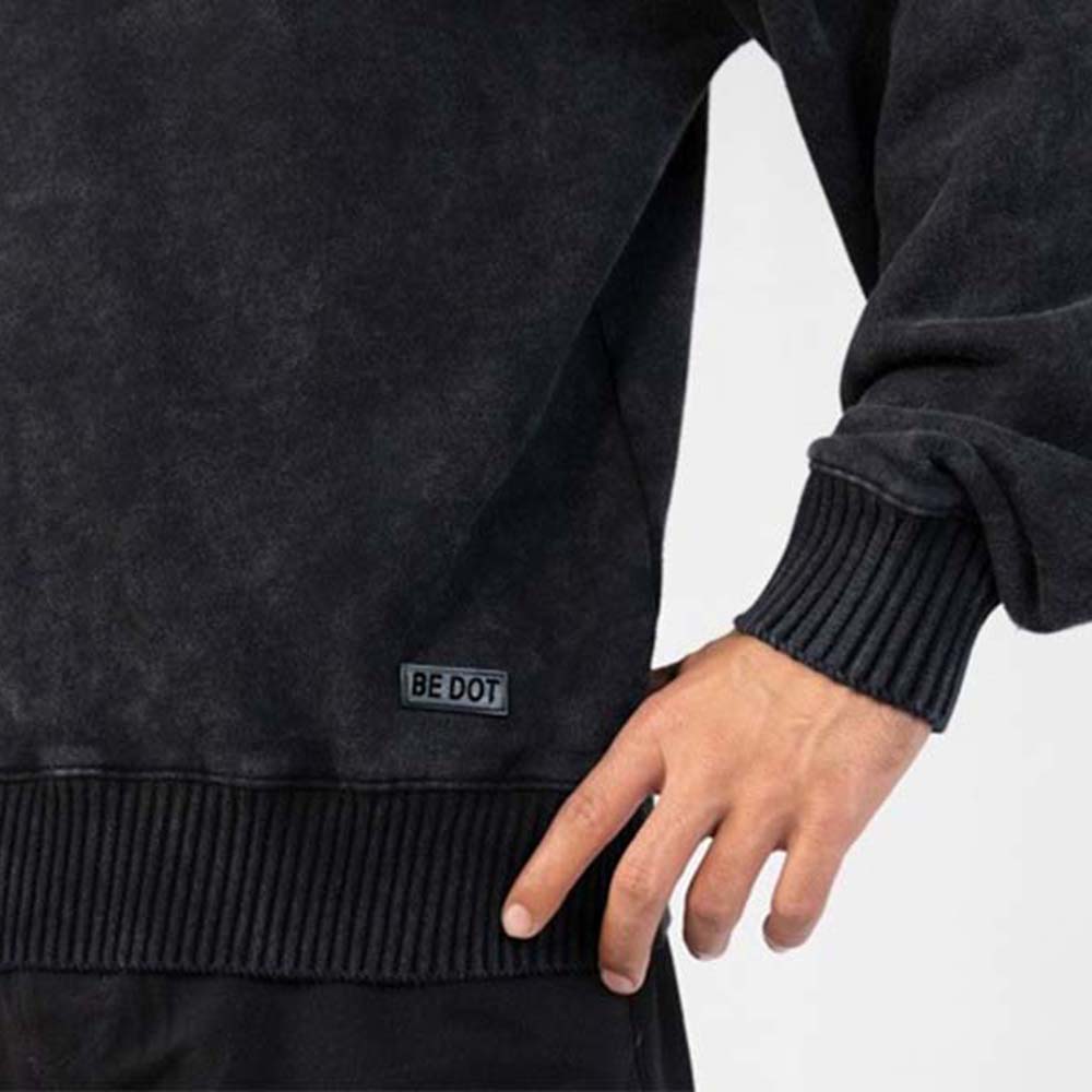 Men Acid Wash Sweat Shirt - Image 6