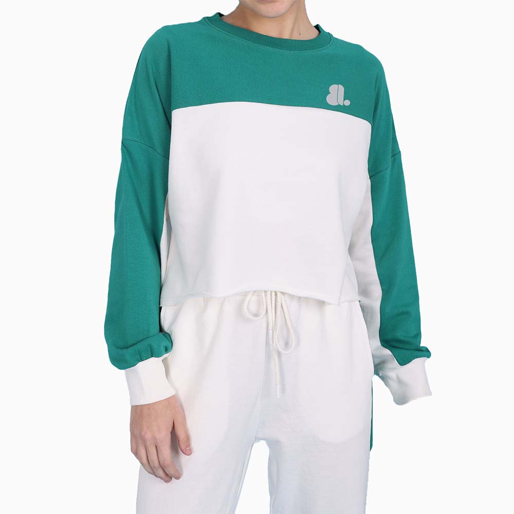 Women Block Sweatshirt - Image 3