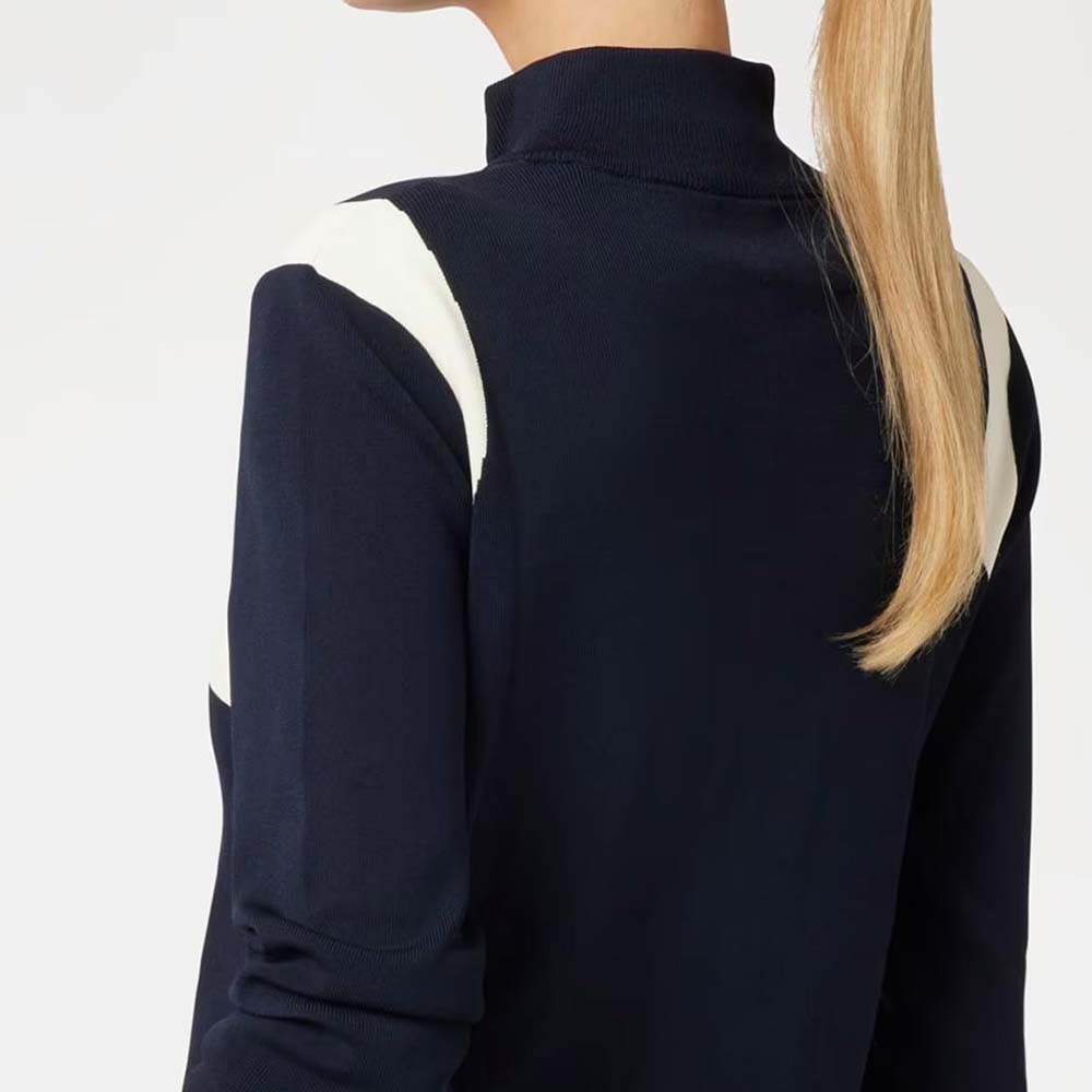 Block Zipper Track Suit Women - Image 6