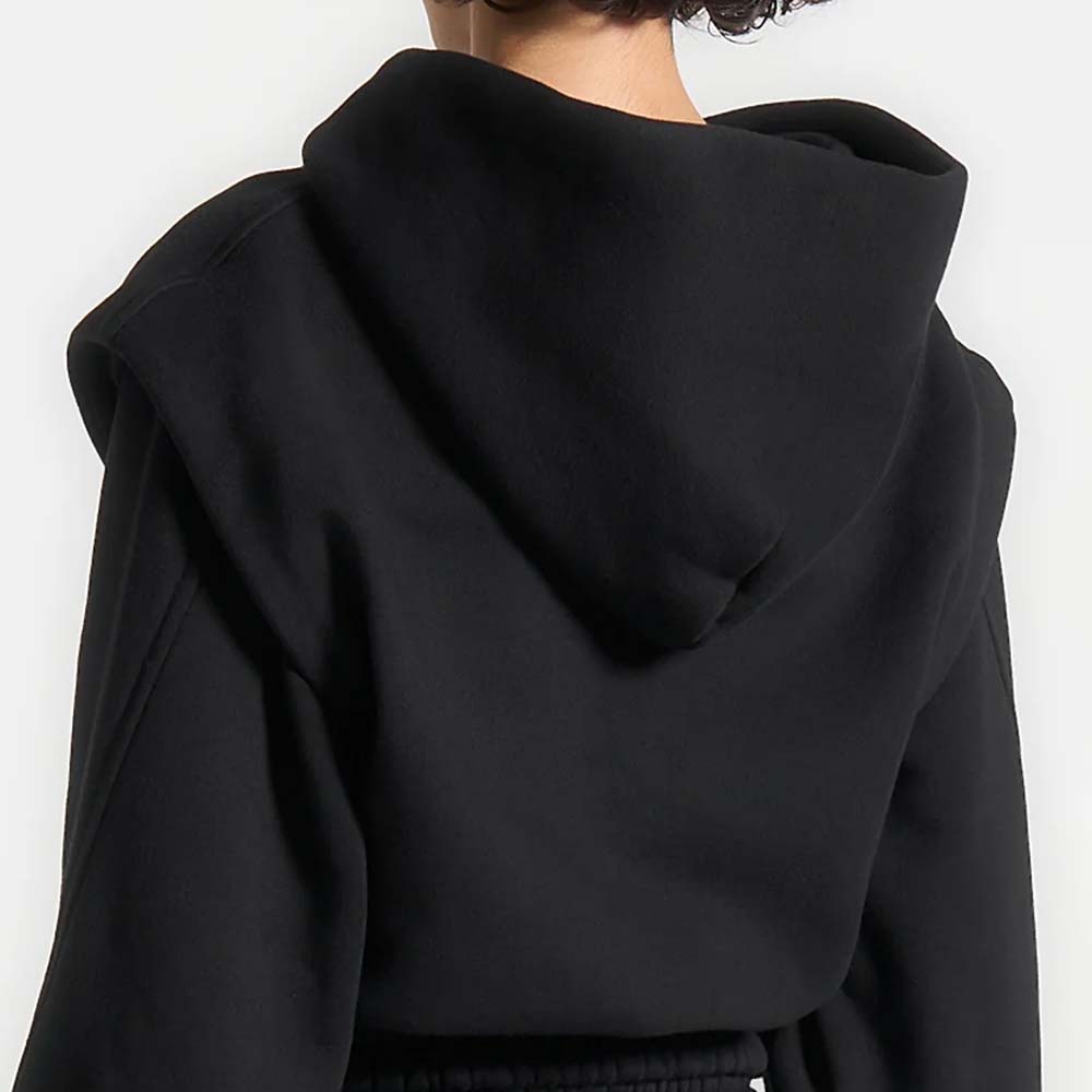 Single Color Zipper Track Suit Women - Image 6