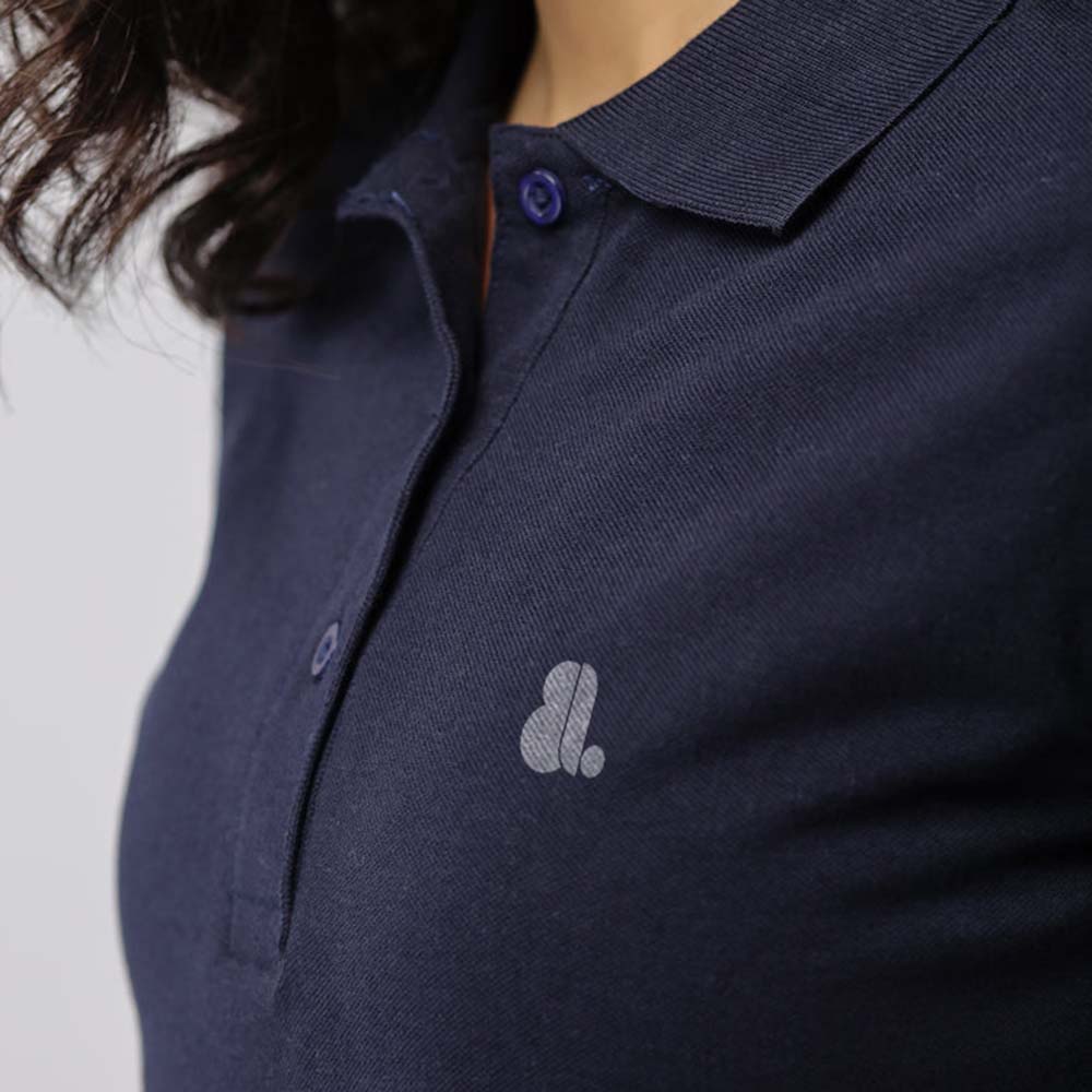 Fashion Cut & Sew Polo Shirt Short Sleeve - Image 5