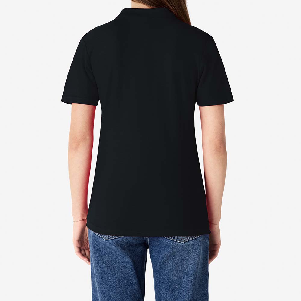 Fashion Cut & Sew Polo Shirt Short Sleeve - Image 3