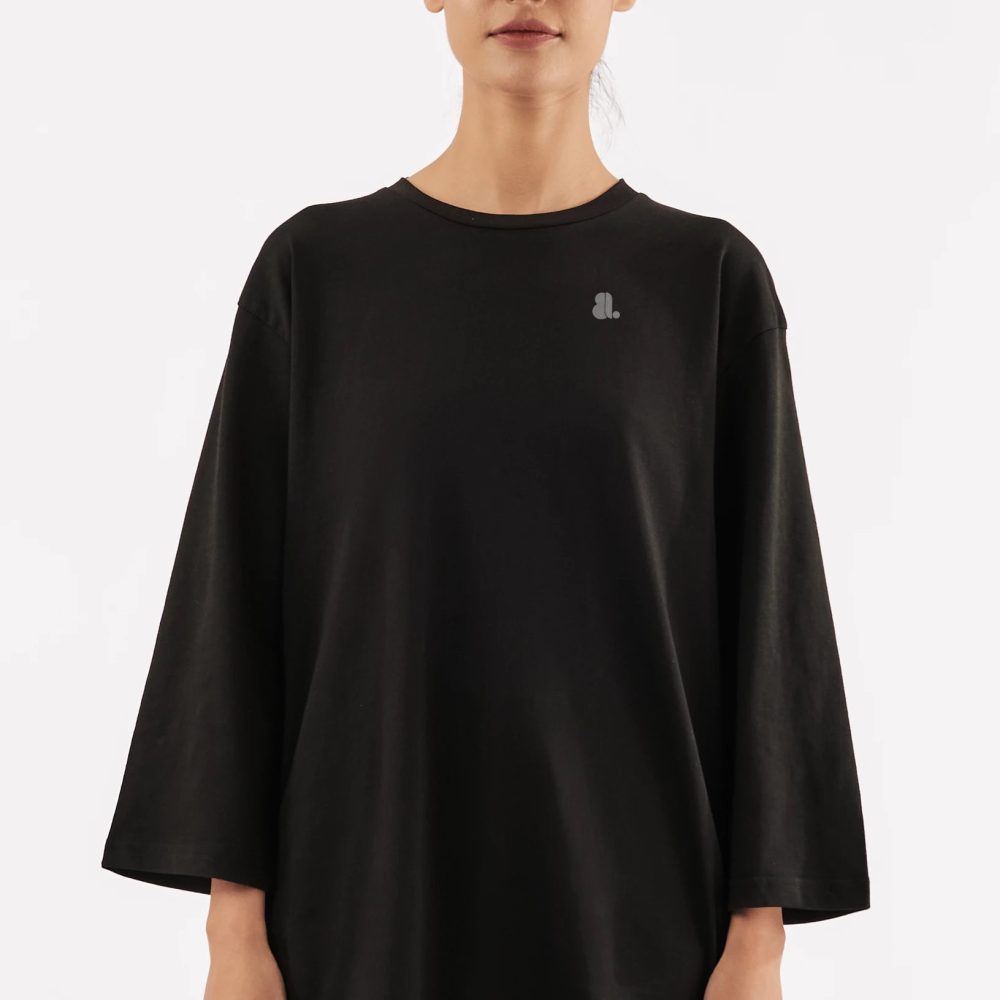 Women Long Sleeve Oversize Solid Color