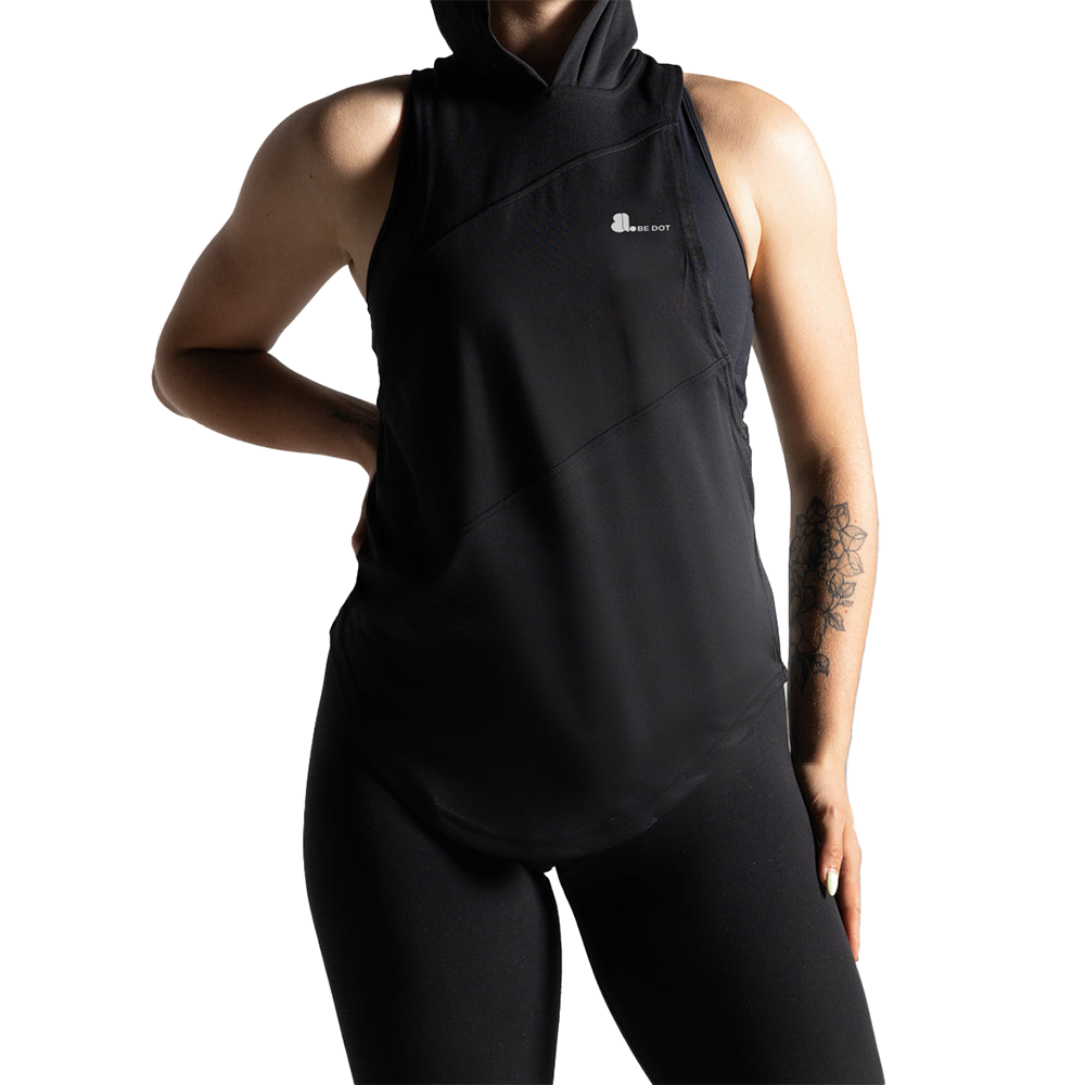 Women Hoodie Tank Top