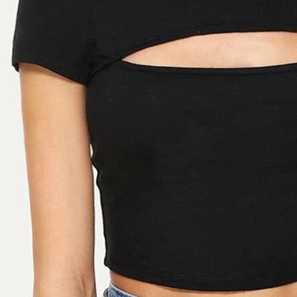 Women Cut Out Tank Top - Image 5