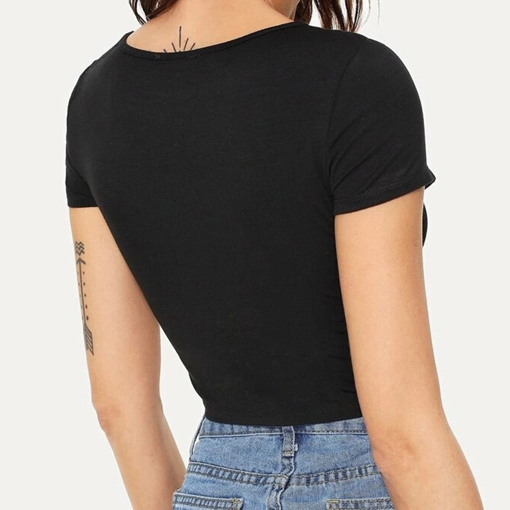 Women Cut Out Tank Top - Image 6