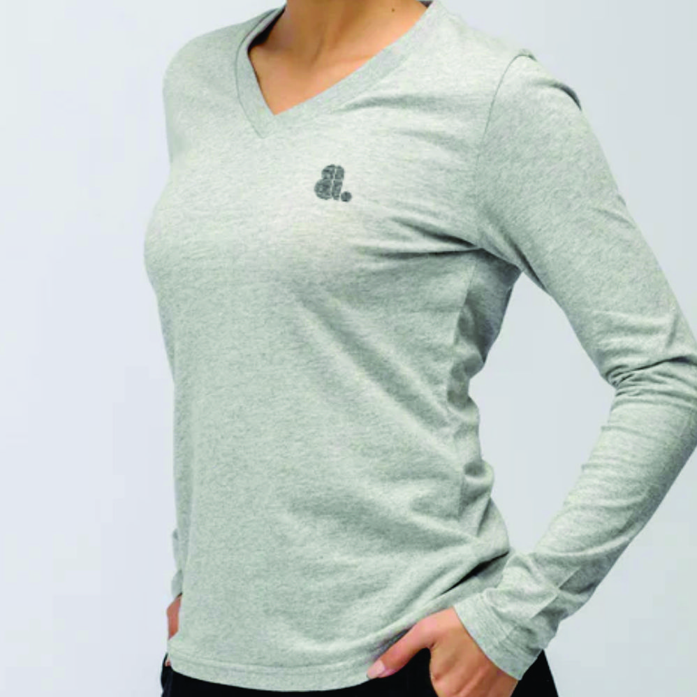 Women Long Sleeve V-Neck T-Shirts