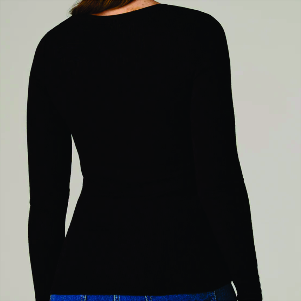 Women Long Sleeve Henley T-Shirt - Image 4