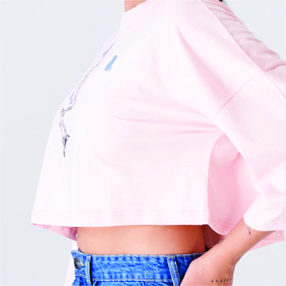 Women Long Sleeve Crop Top T-Shirts - Image 8