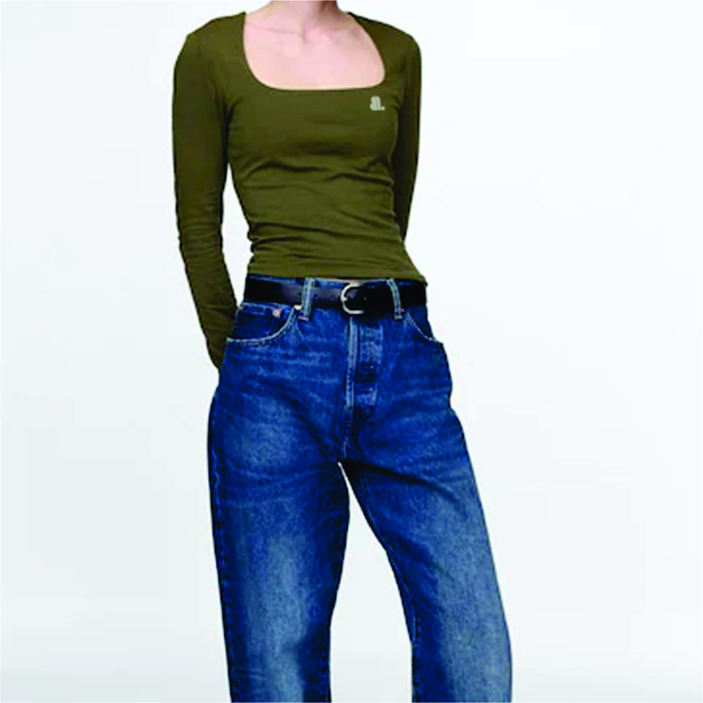 Women Long Sleeve Scoop Neck T-Shirts