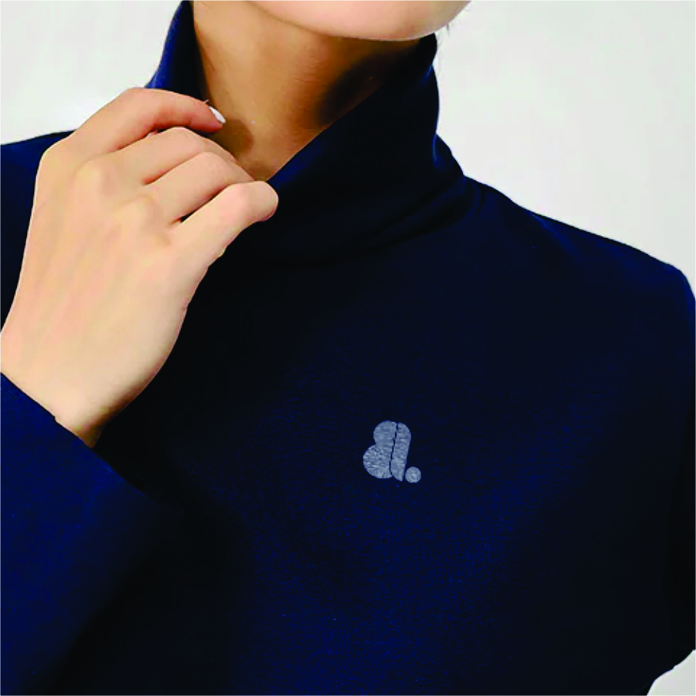 Women Long Sleeve Turtle Neck T-Shirts