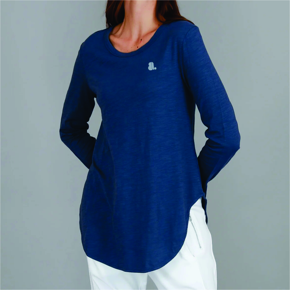 Women Long Sleeve Longline T-Shirts