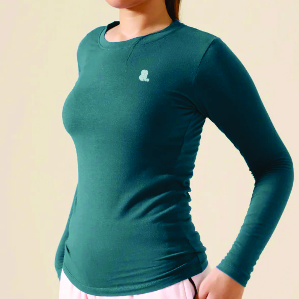 Women Long Sleeve Round Neck T-Shirts - Image 3