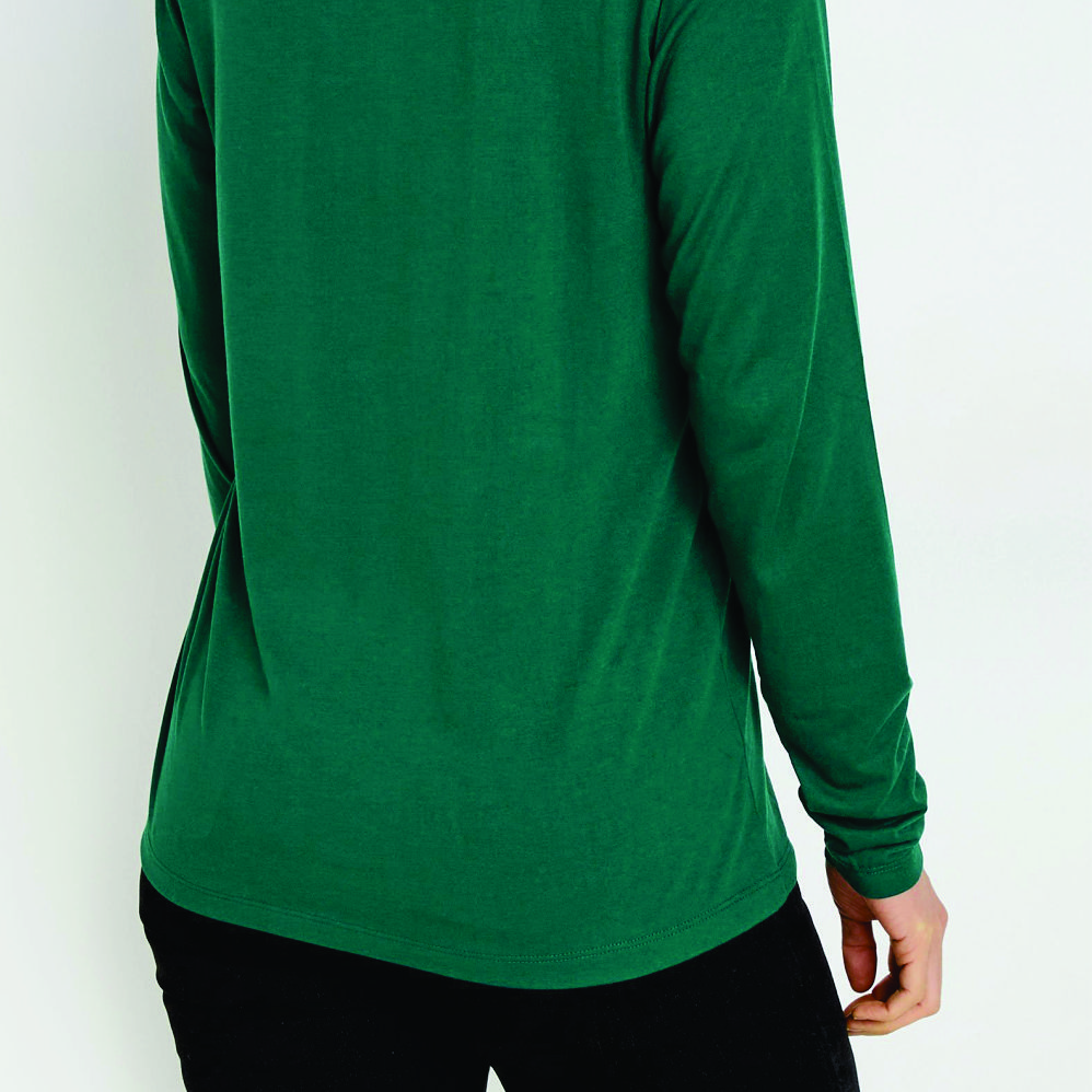 Women Long Sleeve V-Neck T-Shirts - Image 6