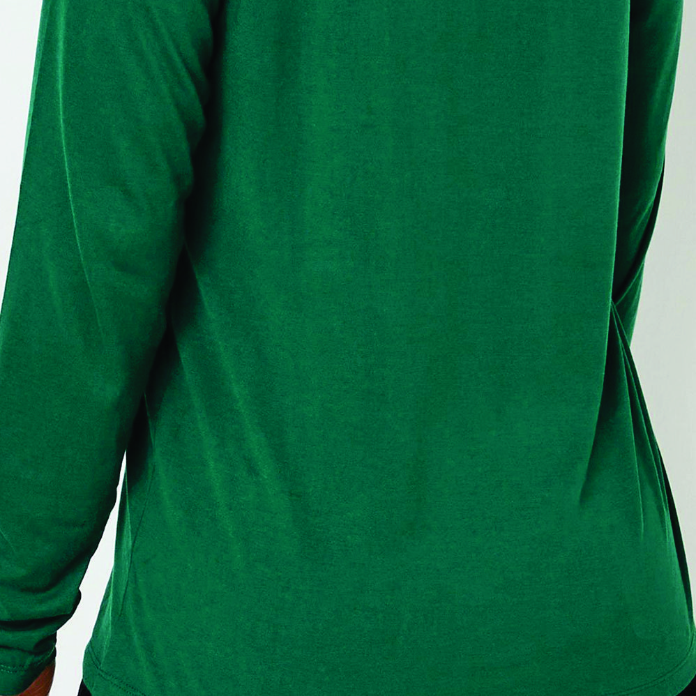 Women Long Sleeve V-Neck T-Shirts - Image 4