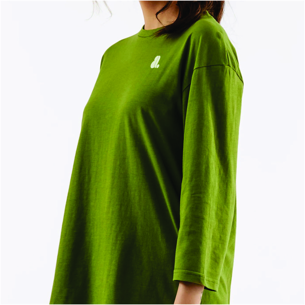 Women Long Sleeve Oversize Solid Color - Image 9