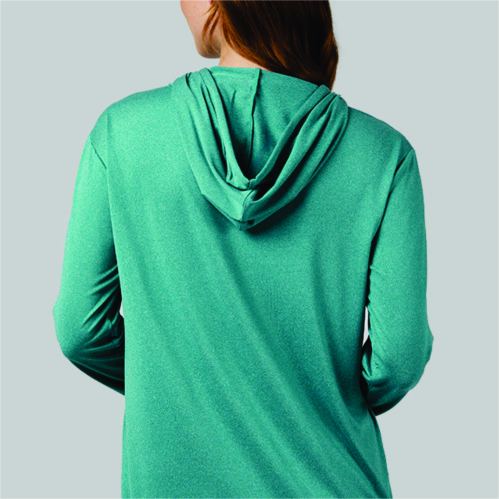 Women Long Sleeve T-Shirt Hoodie - Image 4