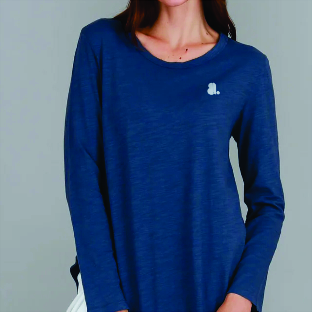 Women Long Sleeve Longline T-Shirts