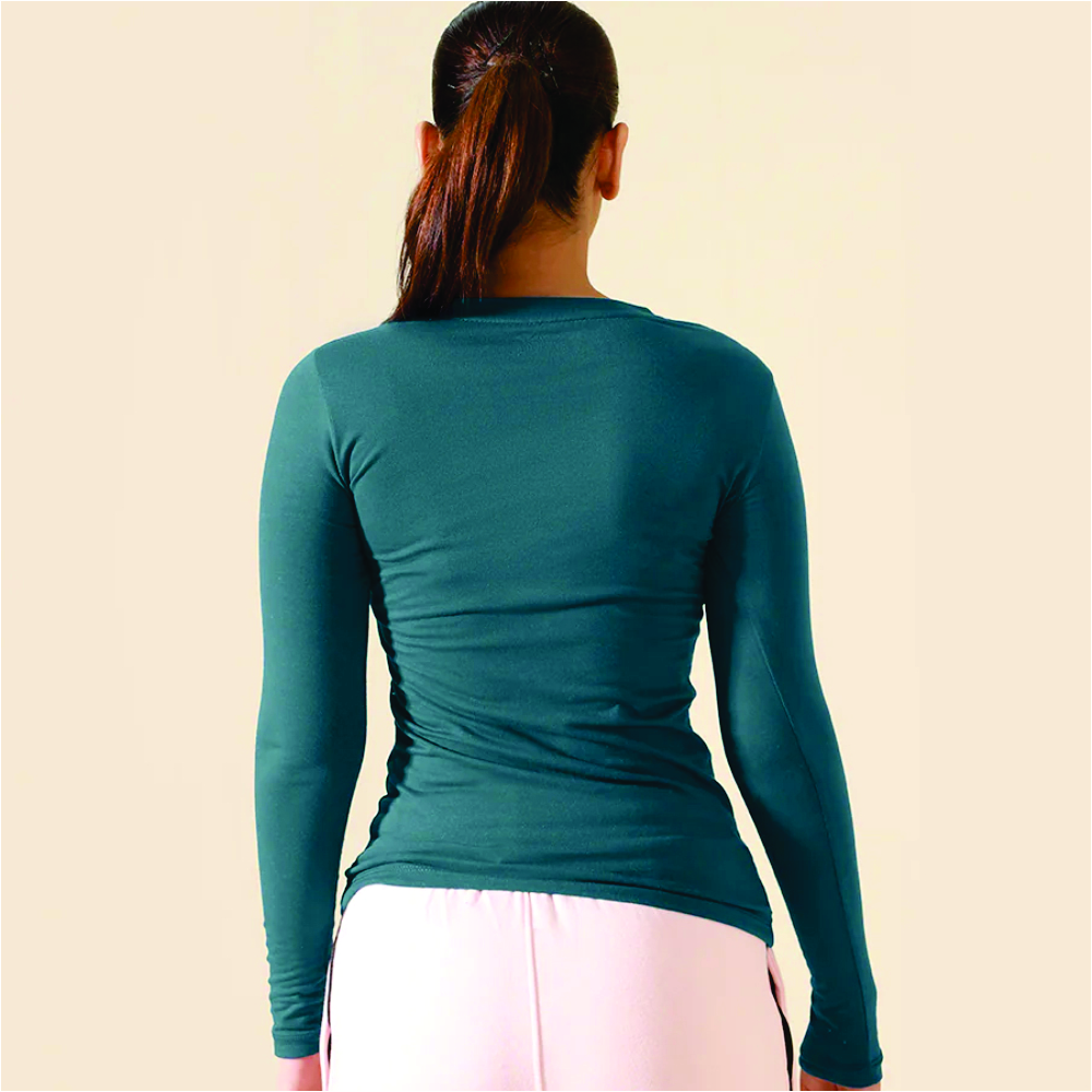 Women Long Sleeve Round Neck T-Shirts - Image 6